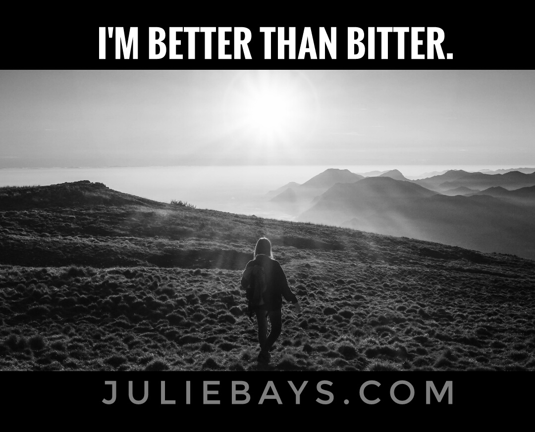 Be Better than Bitter